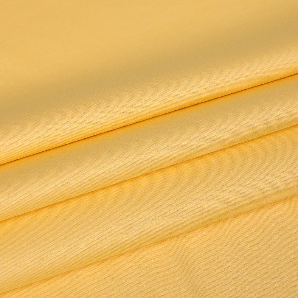 Knitted Comfortable Breathable Cotton Eco-friendly LA Women's Dress Interlock Fabric Knitted Comfortable Breathable Cotton Eco-friendly LA Women's Dress Interlock Fabric