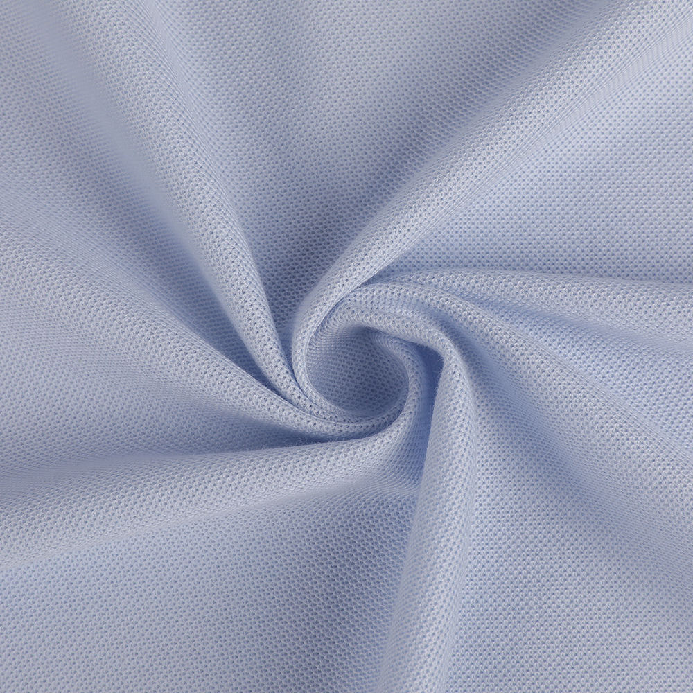 Pique Mesh Soft Island Cotton LA Liquid Ammonia Skin-friendly Fabric Suitable for POLO