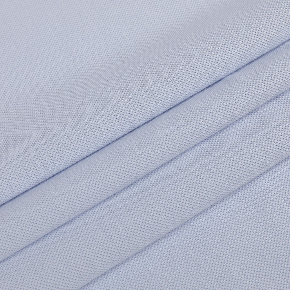 Pique Mesh Soft Island Cotton LA Liquid Ammonia Skin-friendly Fabric Suitable for POLO Pique Mesh Soft Island Cotton LA Liquid Ammonia Skin-friendly Fabric Suitable for POLO