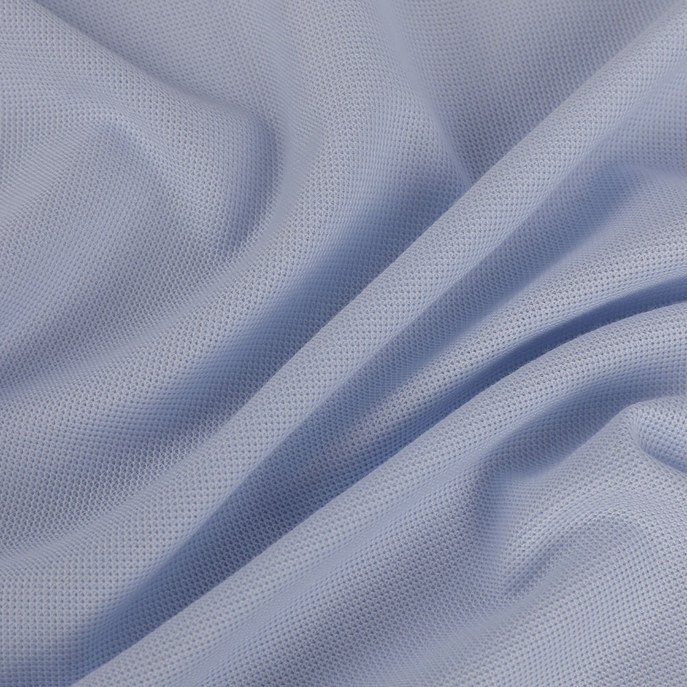 Pique Mesh Soft Island Cotton LA Liquid Ammonia Skin-friendly Fabric Suitable for POLO Pique Mesh Soft Island Cotton LA Liquid Ammonia Skin-friendly Fabric Suitable for POLO