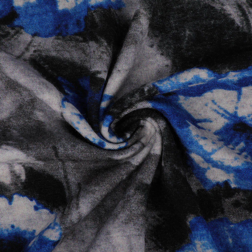 Shrink-proof Wool Digital Printing Knitted Jersey Fabric Suitable for Women