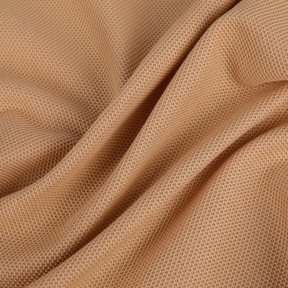 Breathable Skin-friendly Supima Cotton Pique Mesh Liquid Ammonia POLO LA Fabric Breathable Skin-friendly Supima Cotton Pique Mesh Liquid Ammonia POLO LA Fabric