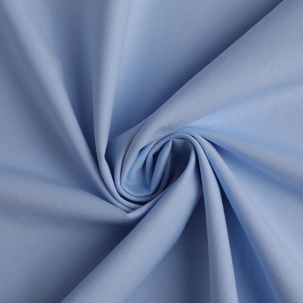 Interlock LA Breathable Skin-friendly Liquid Ammonia Cotton Wool Fabric Suitable For Making T-shirts