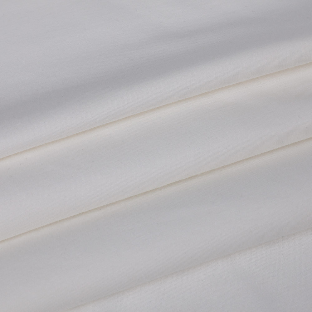 Breathable Eco-friendly Organic Knitted Cotton T-shirts Fabric for Women Breathable Eco-friendly Organic Knitted Cotton T-shirts Fabric for Women