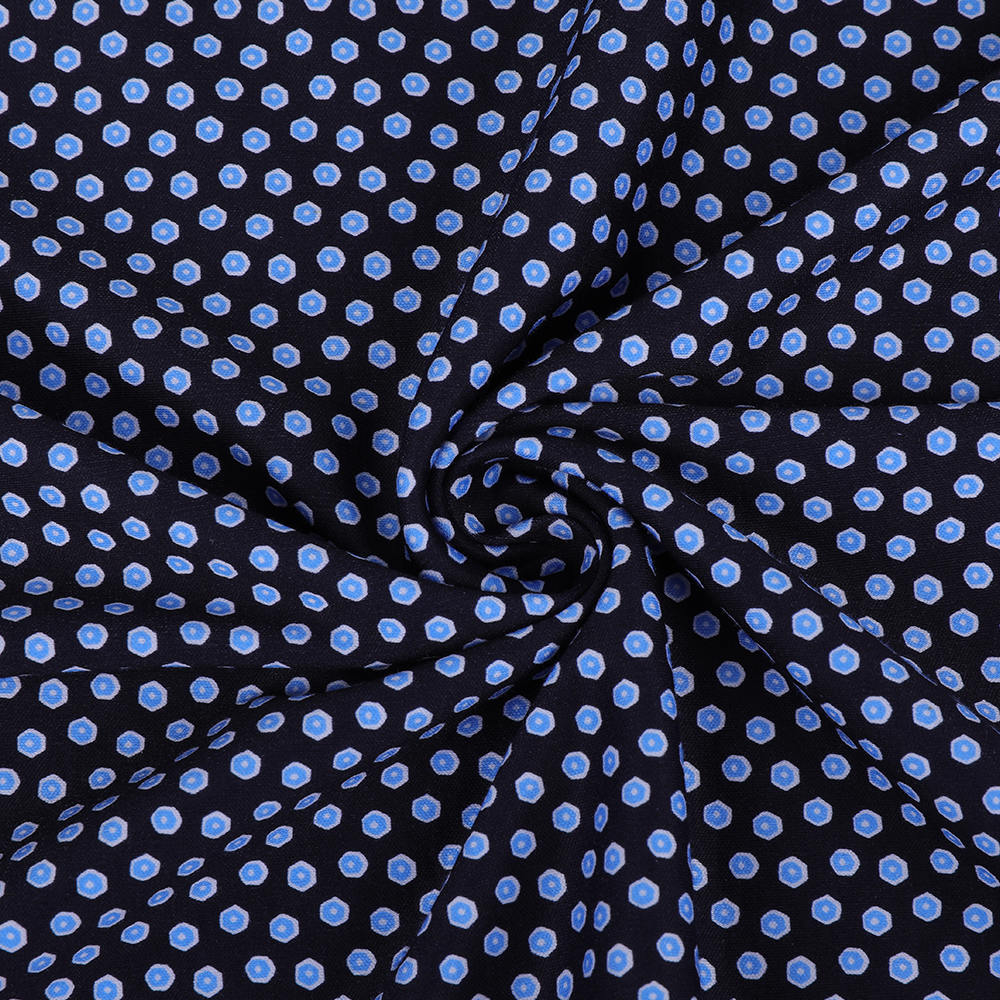 Comfortable Breathable Environmentally Friendly Digital Printing Cotton Shirt Fabric