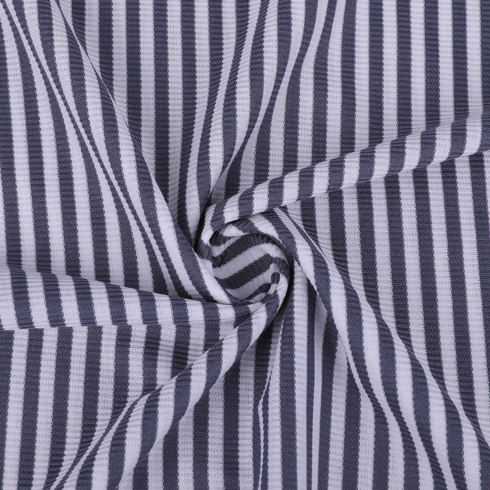 Comfortable Luxurious Silk Stripe Inner Wear Knitted Women's Clothing Fabrics