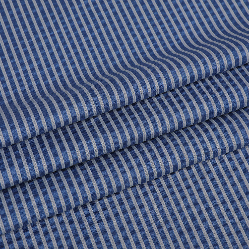 Breathable Eco-friendly Comfortable Silk Cotton LA Jacquard Shirt Fabric Breathable Eco-friendly Comfortable Silk Cotton LA Jacquard Shirt Fabric