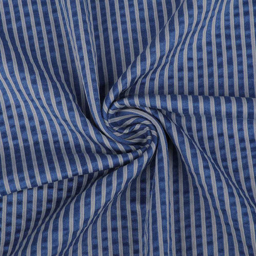 Breathable Eco-friendly Comfortable Silk Cotton LA Jacquard Shirt Fabric