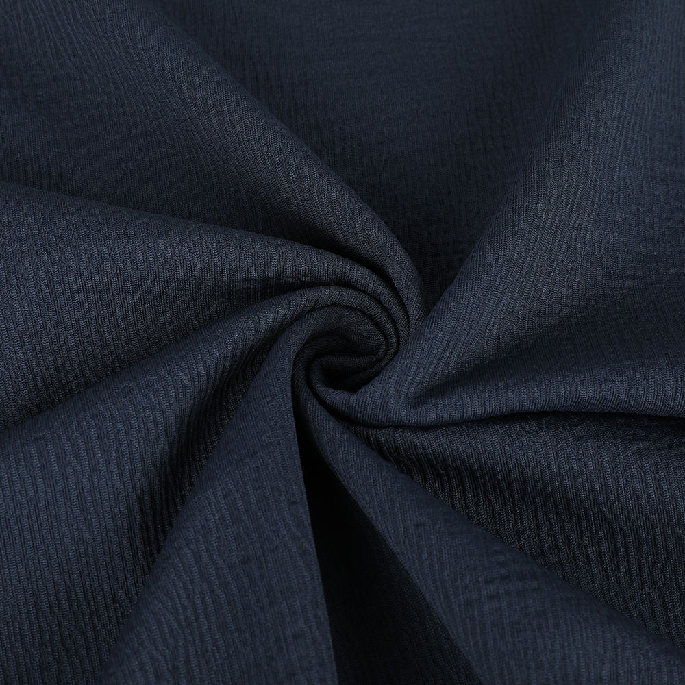 Single Jacquard Moisture Absorption and Quick Drying Leisure Sports Polyester Fabric