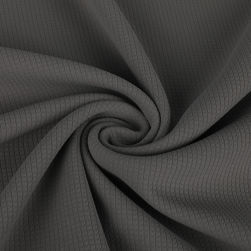 Lightweight Moisture Absorption and Quick Drying Double Jacquard Outdoor Leisure Sports Polyester Fabric